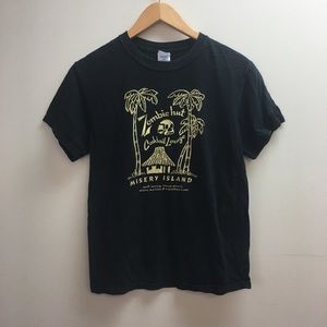 Vintage Zombie Hut Tiki Bar Shirt Sacramento, CA
